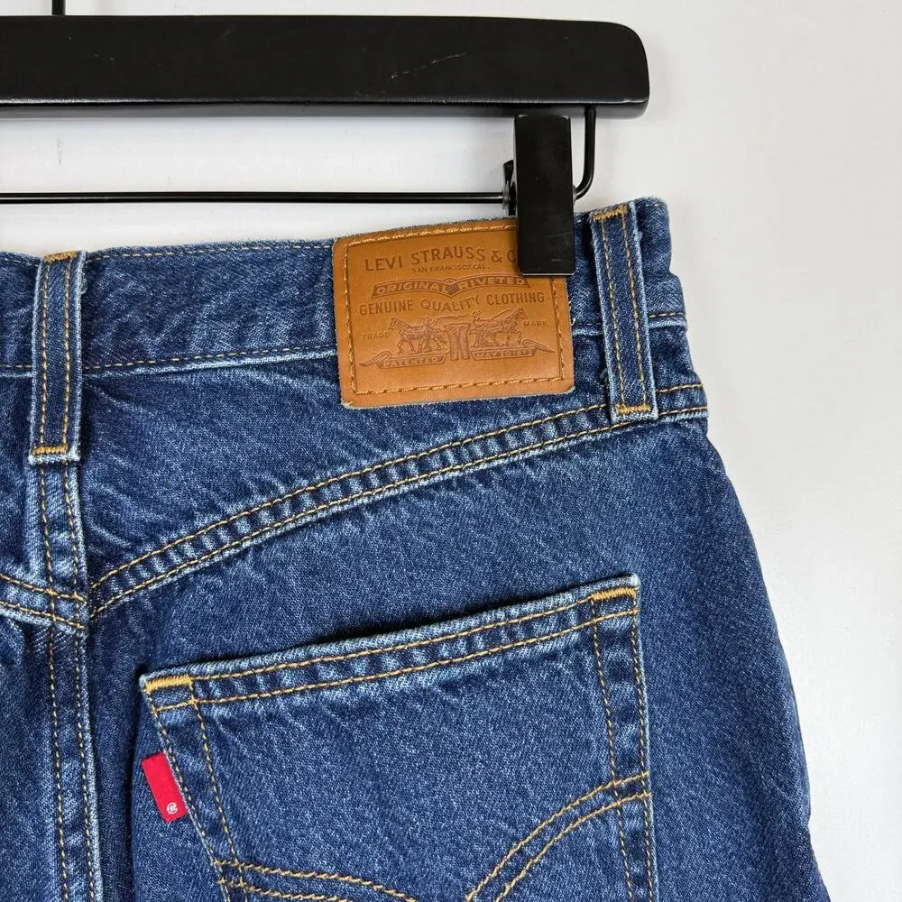 Levi's Premium 80's Mom Jean Tapered Blue High Rise A3506 - 27 W27 L28